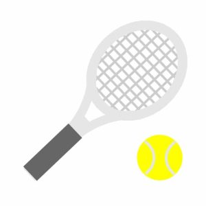 テニスラケット,テニス,スポーツ,フリー素材,無料,イラスト,tennis,テニスボール