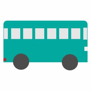 バス,乗り物,フリー素材,無料,イラスト